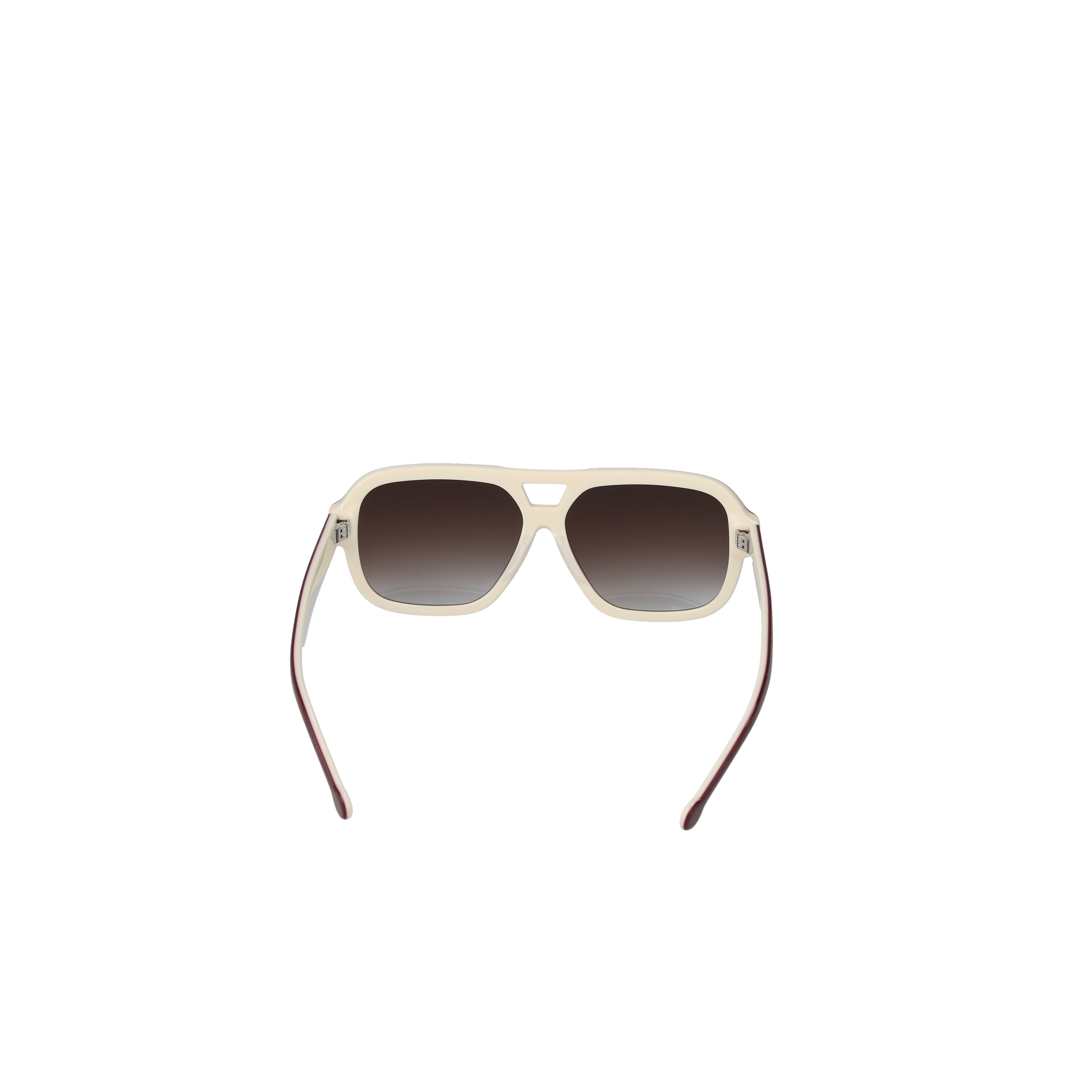 Louis Vuitton Evidence Burgundy / Gold Aviator Sunglasses